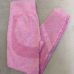 Seamless leggings pink